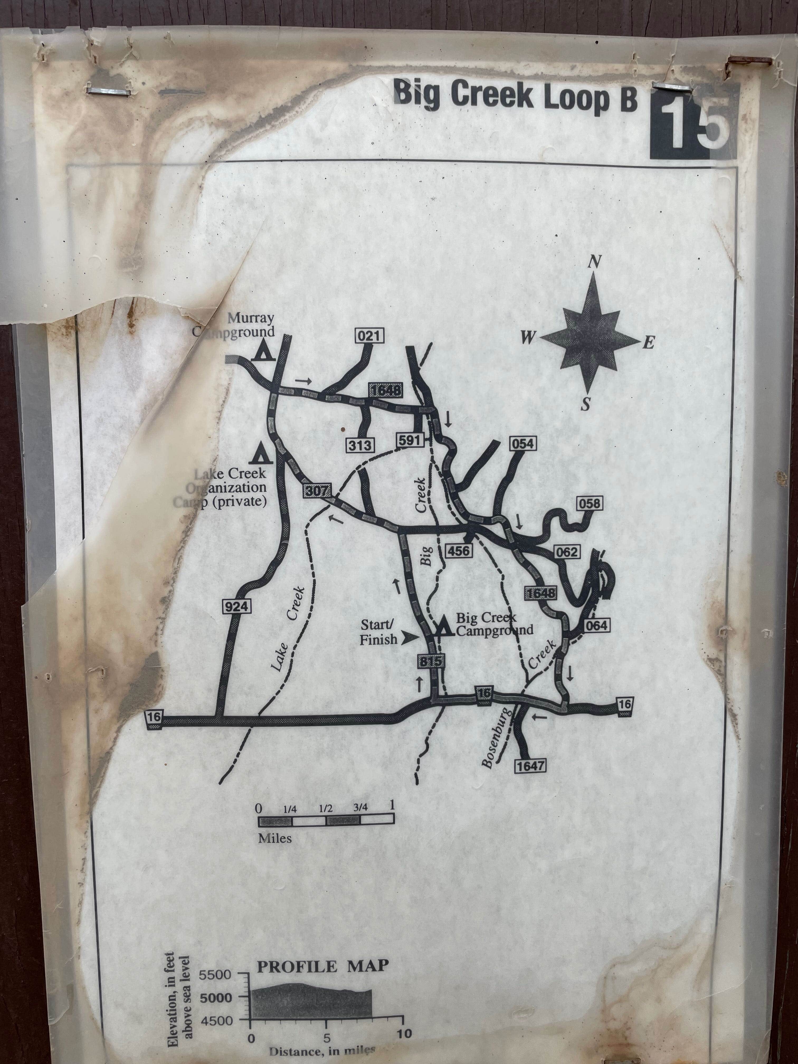 Camper-submitted photo at Big Creek near Malheur National Forest