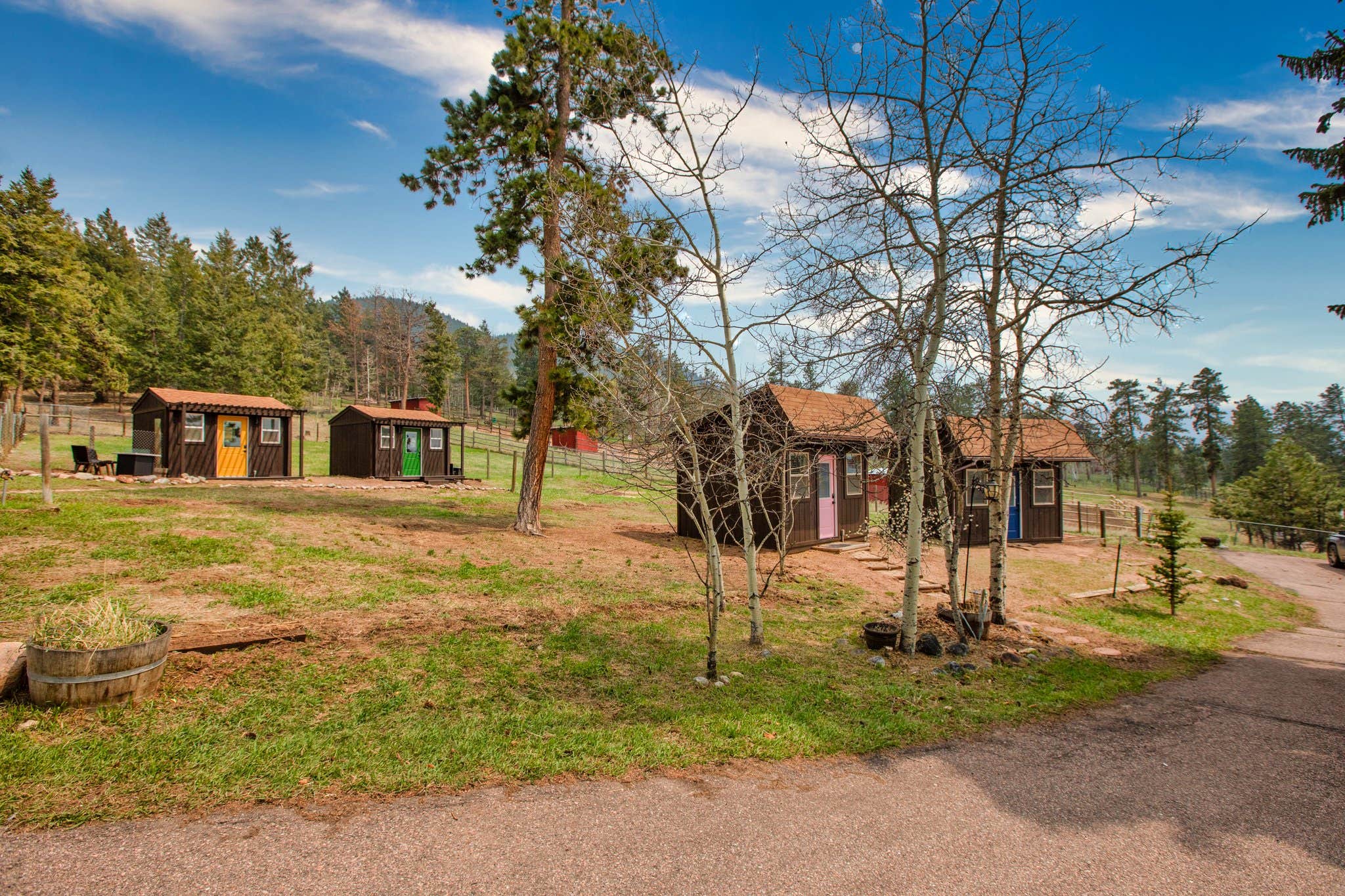Lindsey M.'s photo of a cabin at Rampart Reserve near Lake George, CO