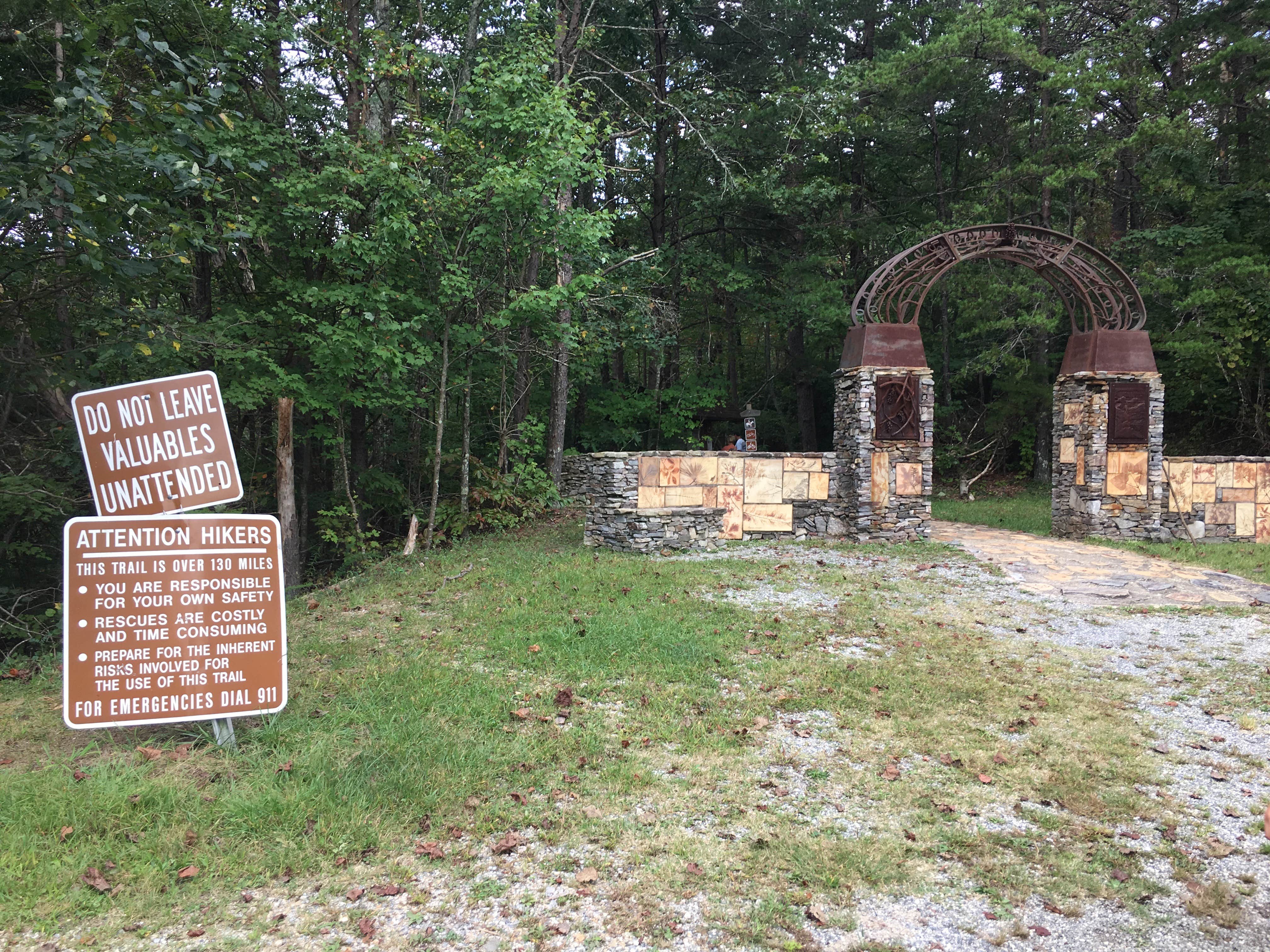 Camper submitted image from Blue Mountain Shelter - on the AT - 3