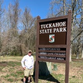 Review photo of Tuckahoe State Park Campground by Laure D., May 24, 2023