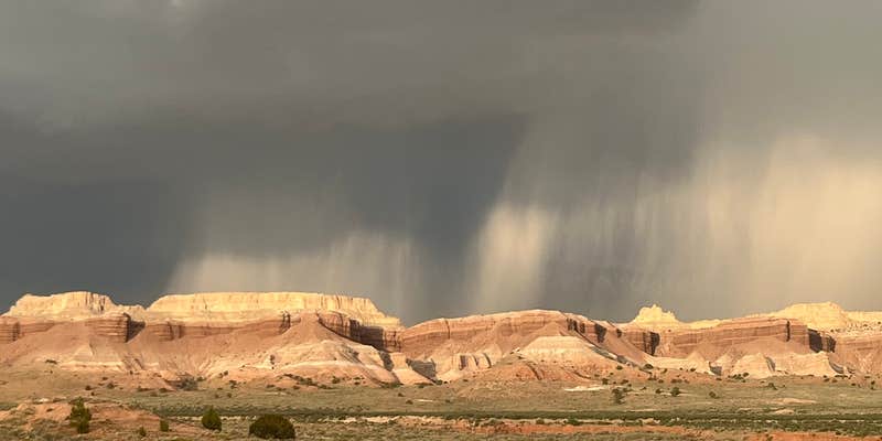 Camper submitted image from Oak Creek Canyon Road