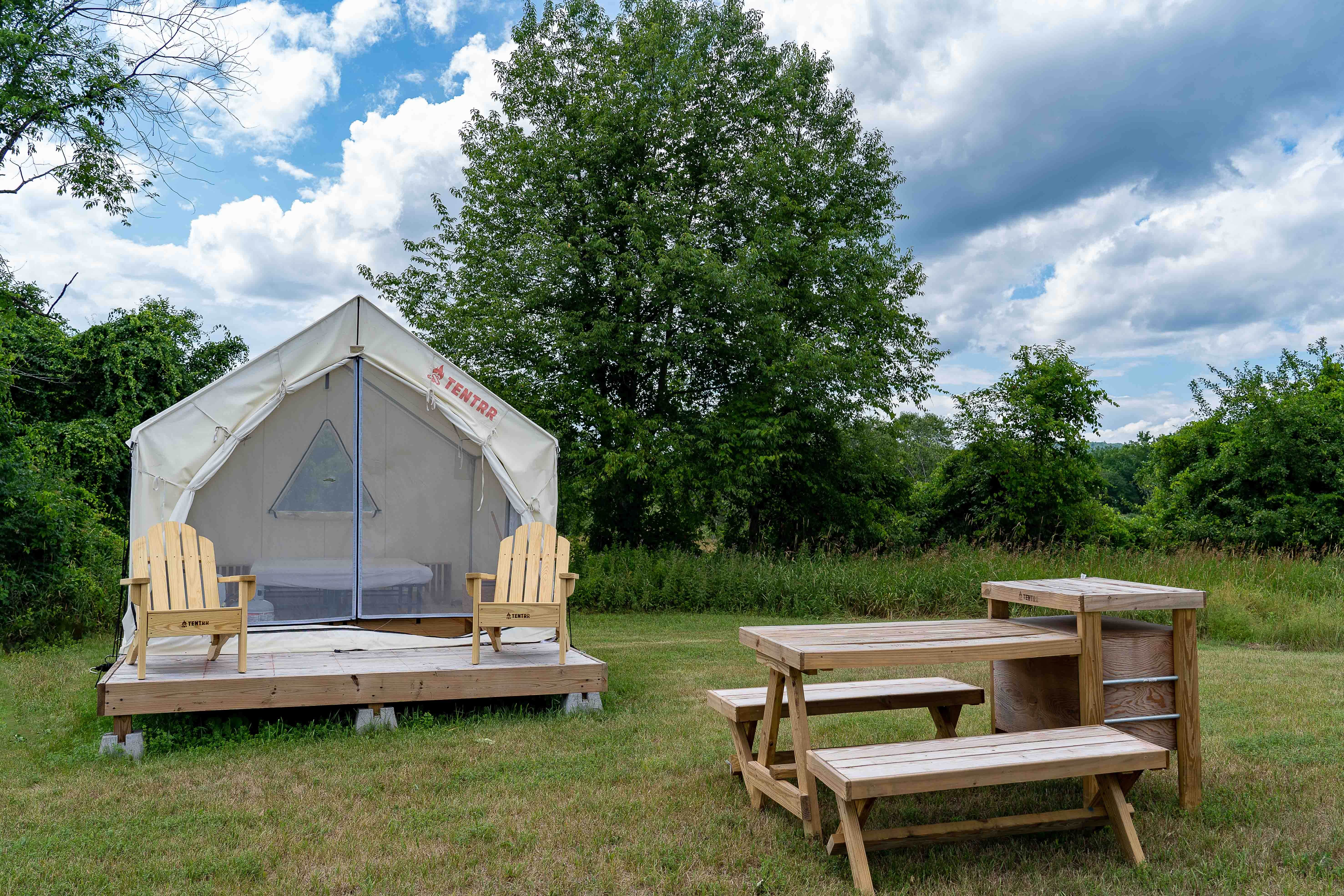 The Dyrt's photo at Tentrr State Park Site - NY Taconic State Park: Orphan Rd Site C near Craryville, NY