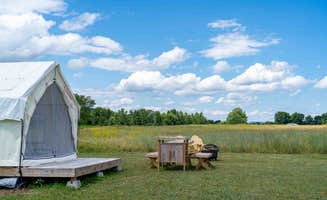 The Dyrt's photo at Tentrr State Park Site - NY Taconic State Park: Orphan Rd Site B near Copake Falls, NY