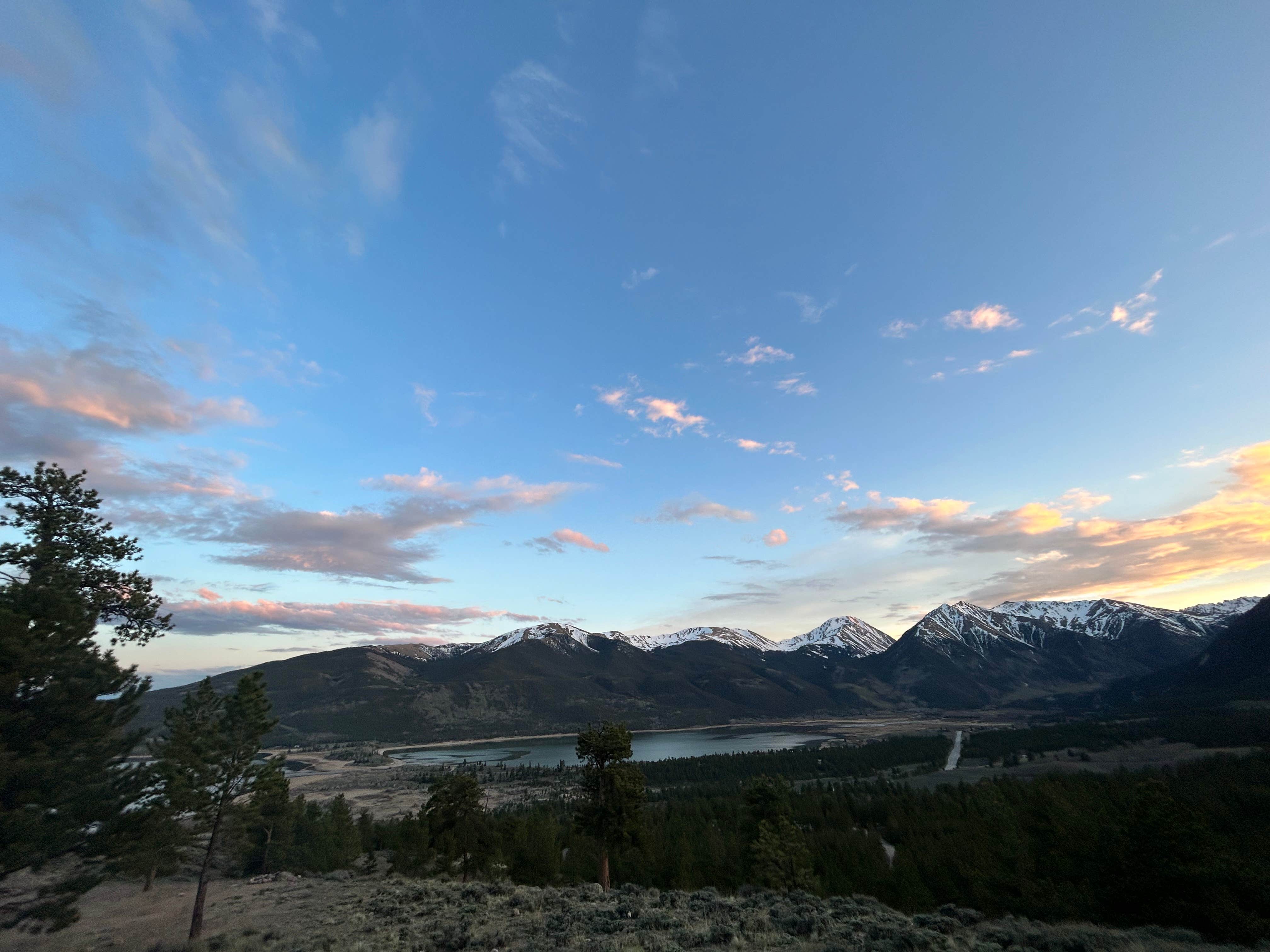 Maggie K.'s photo of a dispersed camping area at Twin Lakes Dispersed Camping - Site 2 West near Leadville, CO