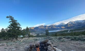 Camping near Sunnyside Fishing Site: Twin Lakes Dispersed, Granite, Colorado