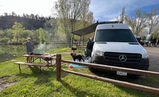 windy H.'s photo of camping with pets at Pagosa Riverside Campground near Pagosa Springs, CO
