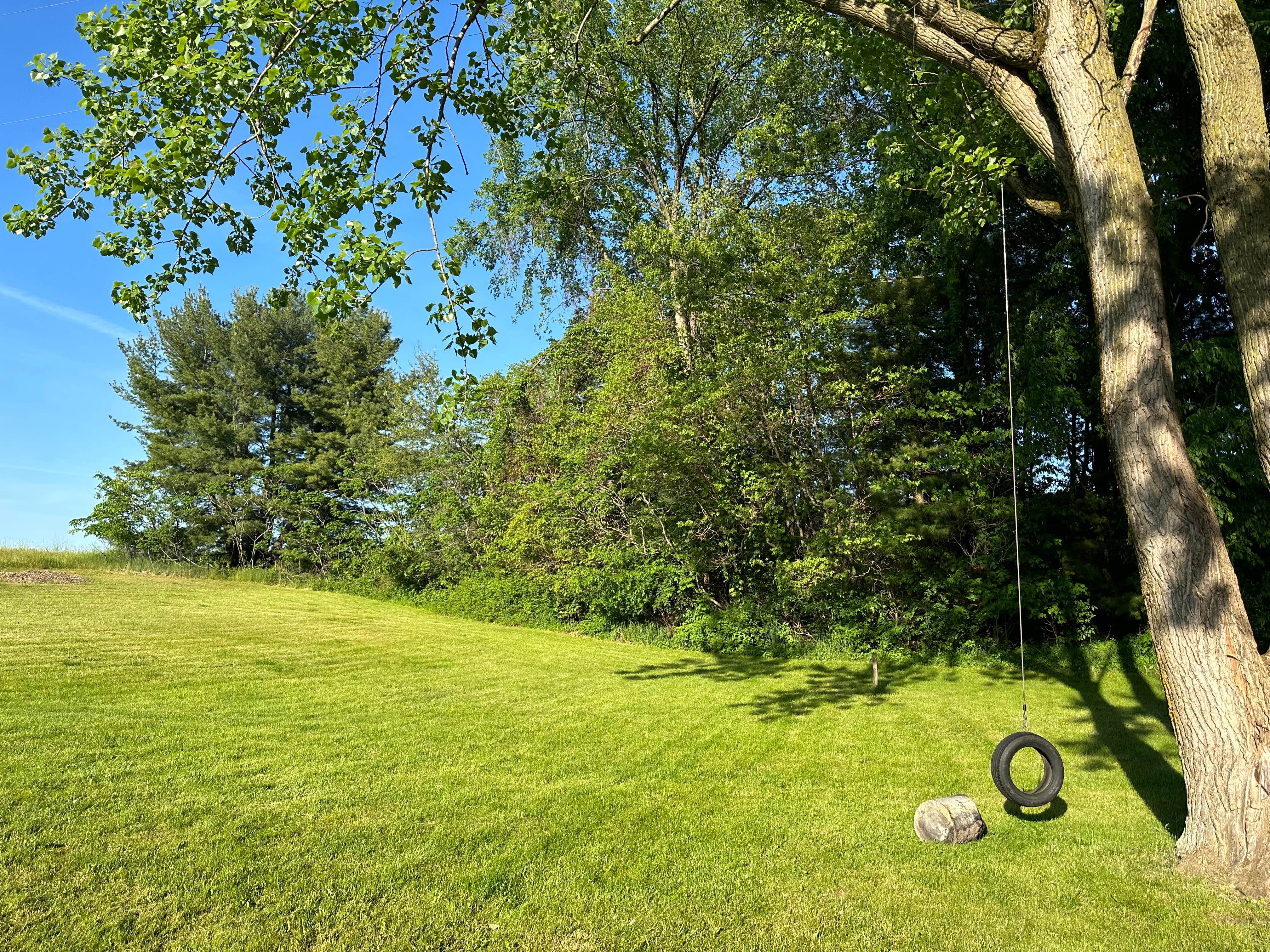 Camper-submitted photo at Frogs 'n Hammocks near Berrien Springs, MI