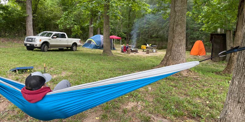 Camper submitted image from Primitive Camping By the Creek