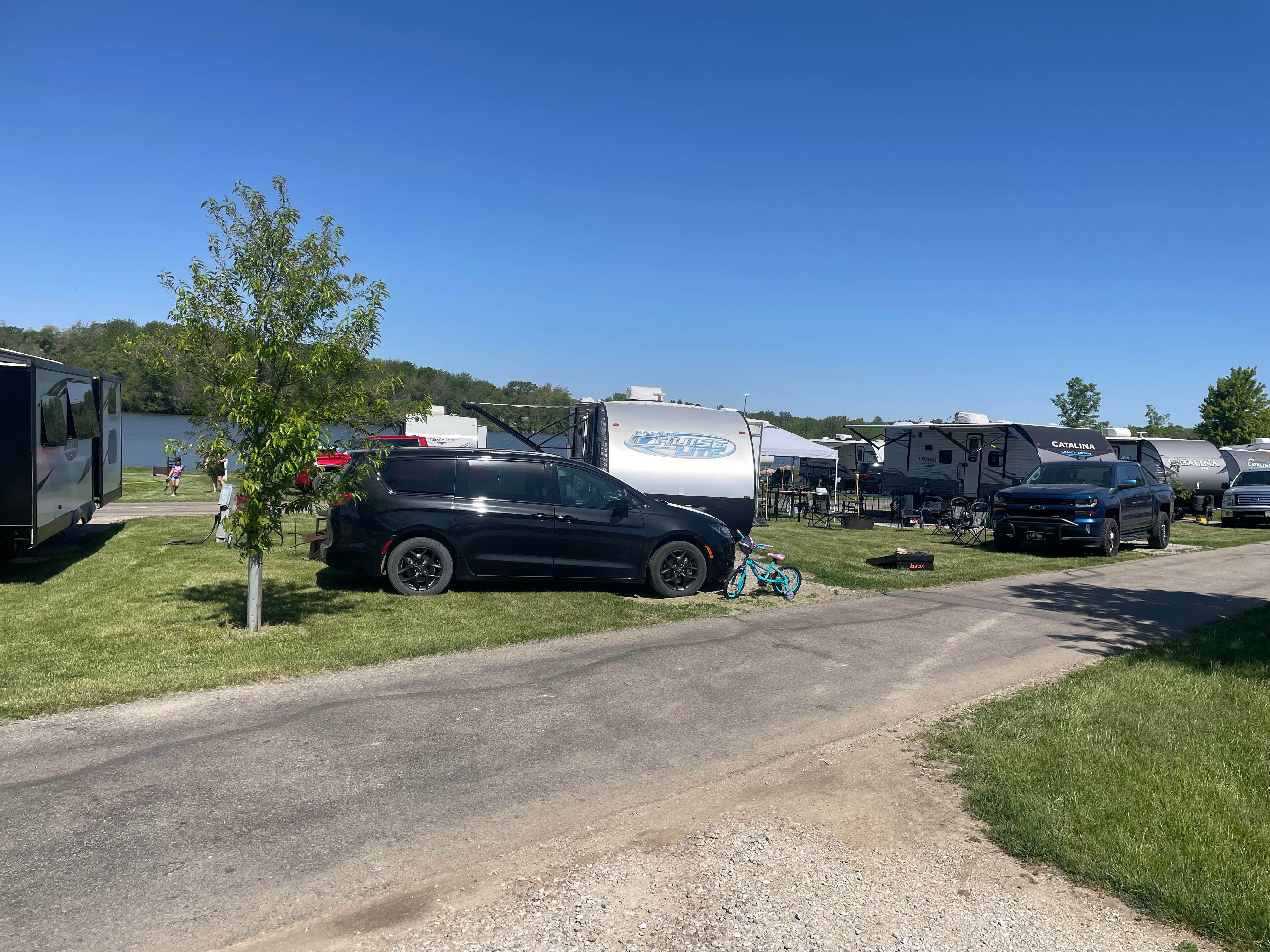 Dave M.'s photo of rv camping at Rock Creek State Park Campground near Montezuma, IA