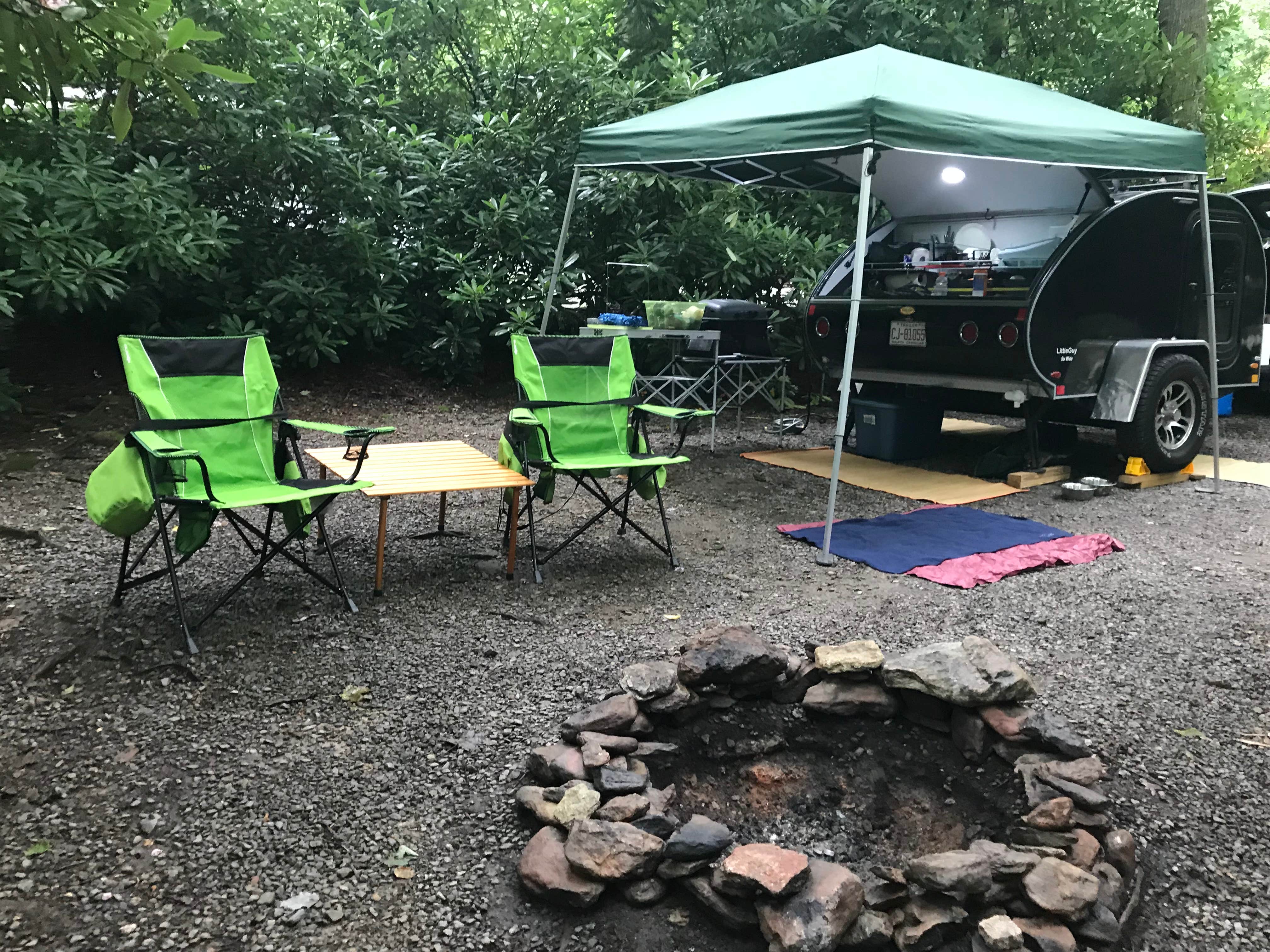 Steve V.'s photo of rv camping at Honey Bear Campground near Todd, NC