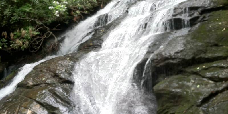 Camper submitted image from Long Creek Falls Appalachian Trail