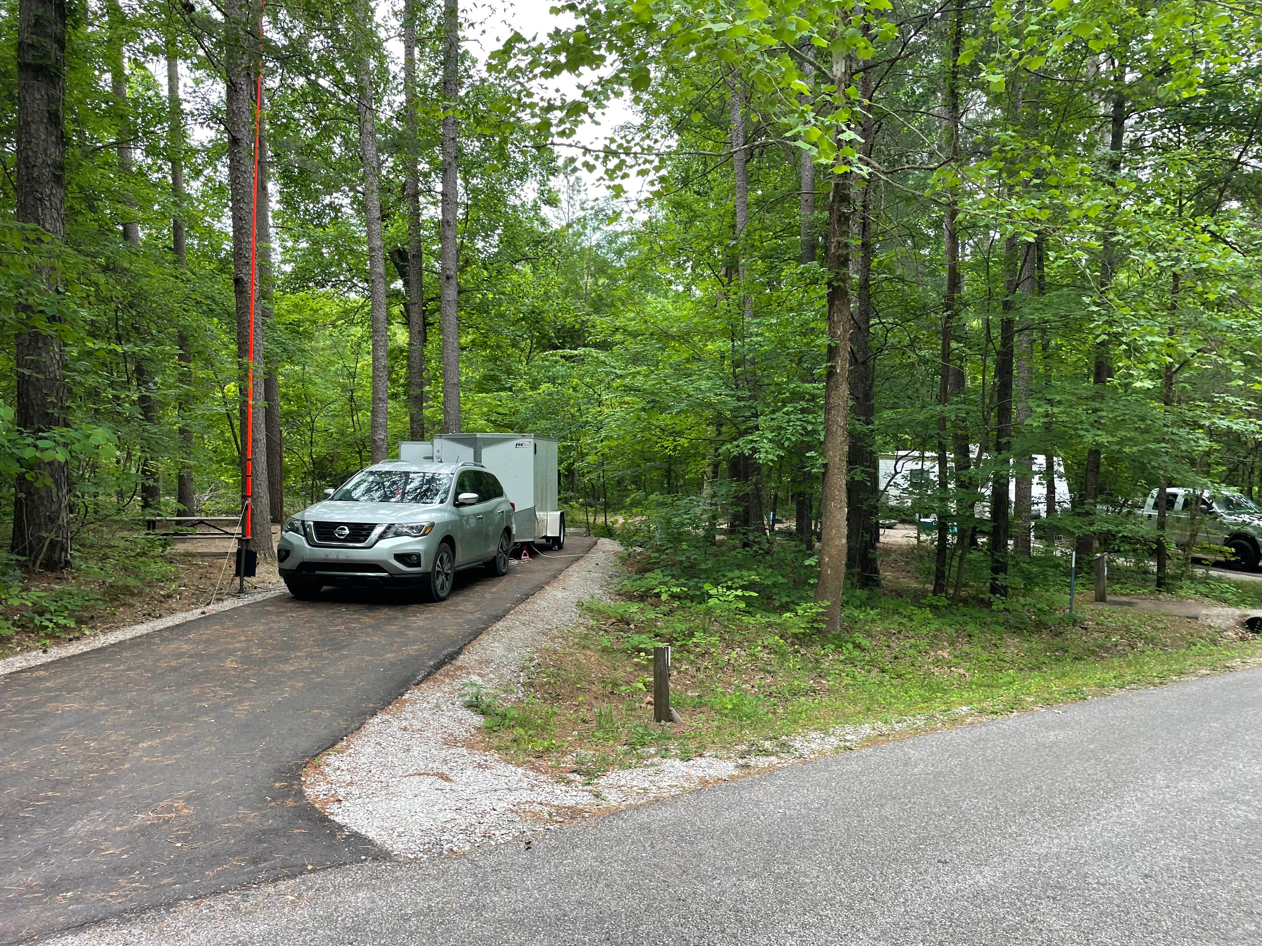 Camper-submitted photo at Hoosier National Forest Jackpine Loop Campground near Falls of Rough, KY