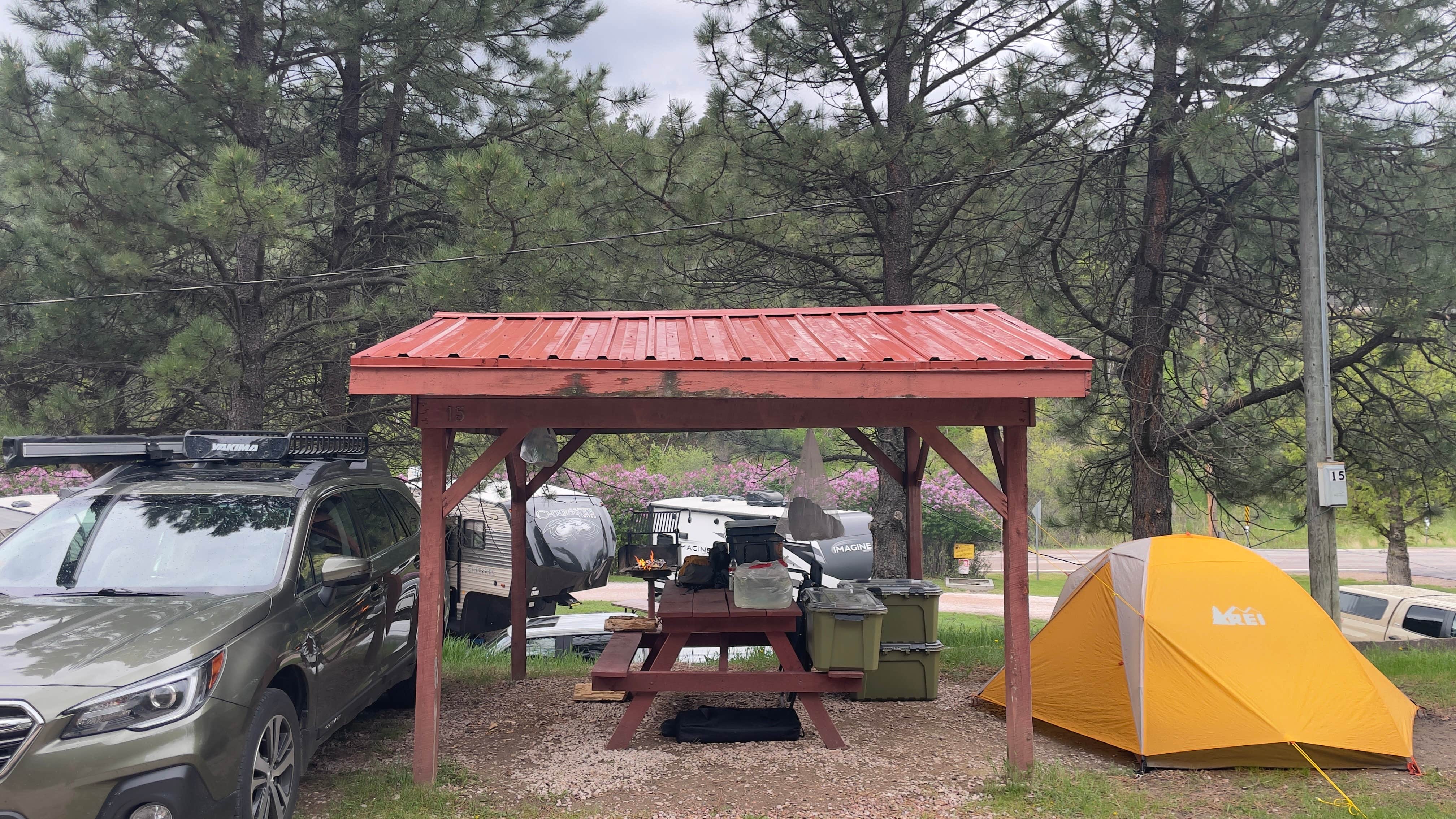 Camper-submitted photo at Kemp's Kamp near Rapid City, SD