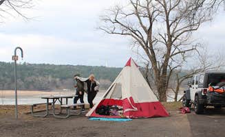 Ber M.'s photo at Cherokee Park (Arkansas River) — Arkansas River Rockefeller Lake near Ozark-St. Francis National Forests