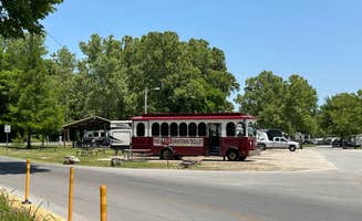 Tracy B.'s photo of camping with pets at Branson Lakeside RV Park near Lampe, MO