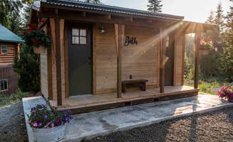 The Dyrt's photo of a cabin at North Haven Campground near Coolin, ID