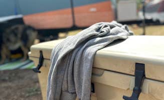 john H.'s photo of camping with pets at Roots Rise Family Farm near The Dalles, OR