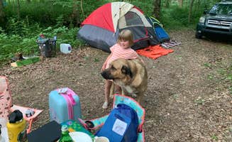 jared W.'s photo of camping with pets at Happy Hollow Homestead near Fairdale, KY