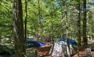 Camping near Wanderlust Tiny A-Frame: Hemlock Campground & Cottages, Mount Pocono, Pennsylvania