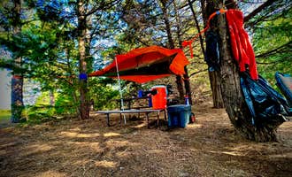 Camping near Arthur Bowring Sandhills Ranch: Pine Campground - Merritt Reservoir, Valentine, Nebraska