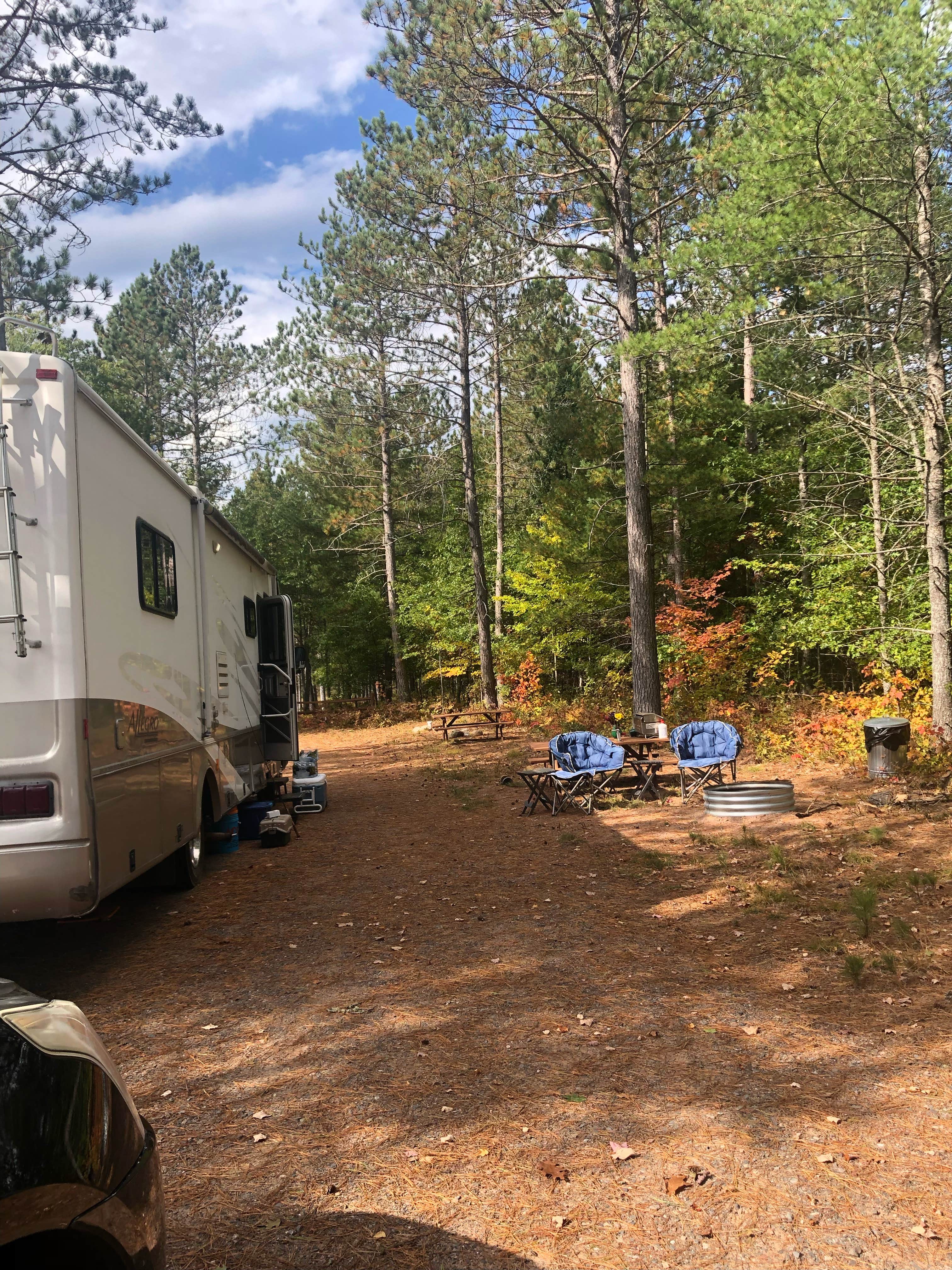 Matt R.'s photo of rv camping at Land O' Lakes Nature RV Resort near Hazelhurst, WI