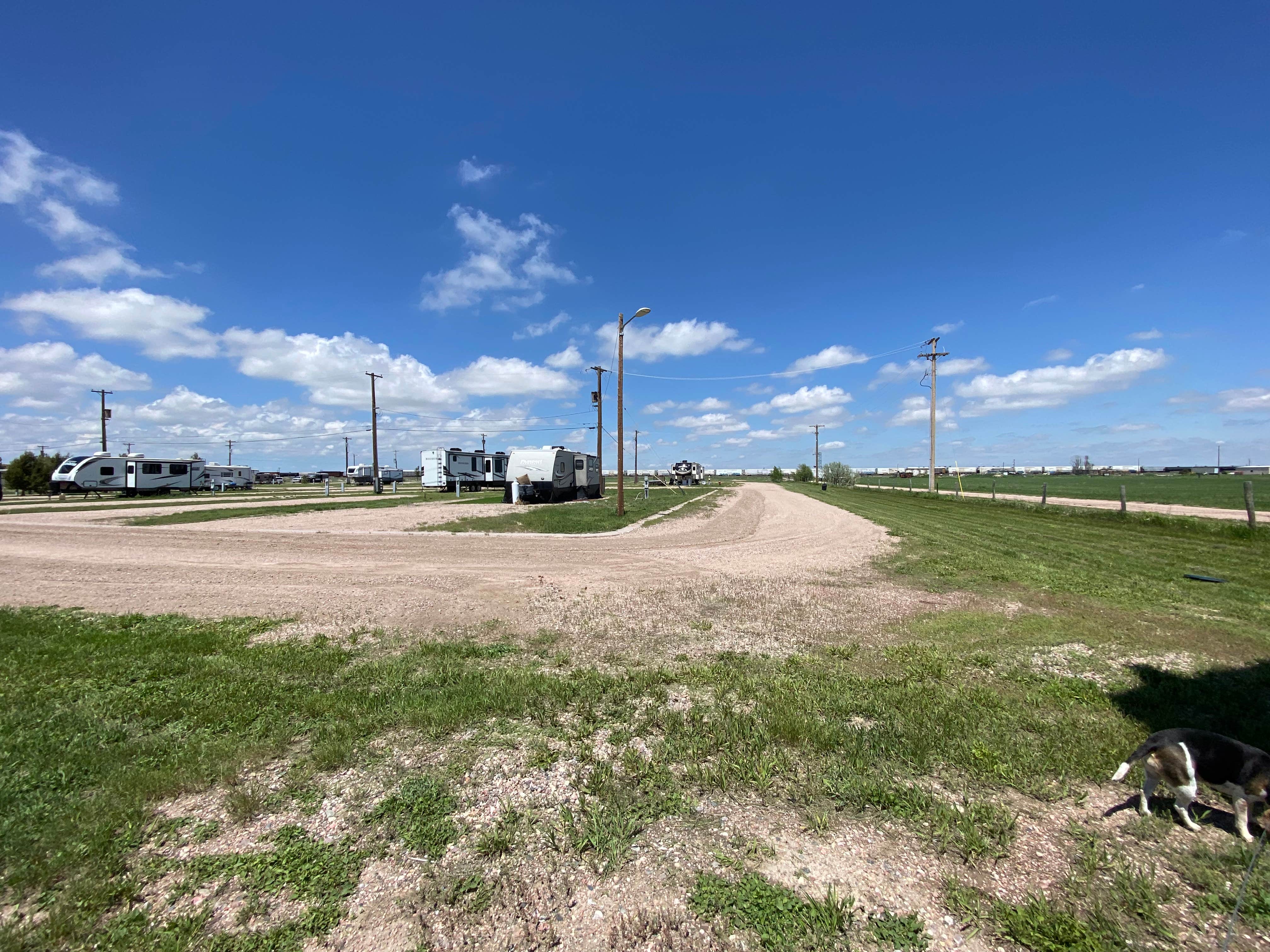 Melanie T.'s photo of camping with pets at Pine Bluffs RV Resort near Cheyenne, WY