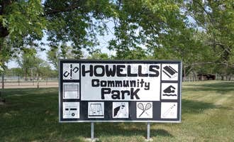 Camping near Wisner River Park: Howells Community Park, Scribner, Nebraska