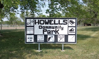 Camping near Lake Babcock at Loup Park: Howells Community Park, Scribner, Nebraska