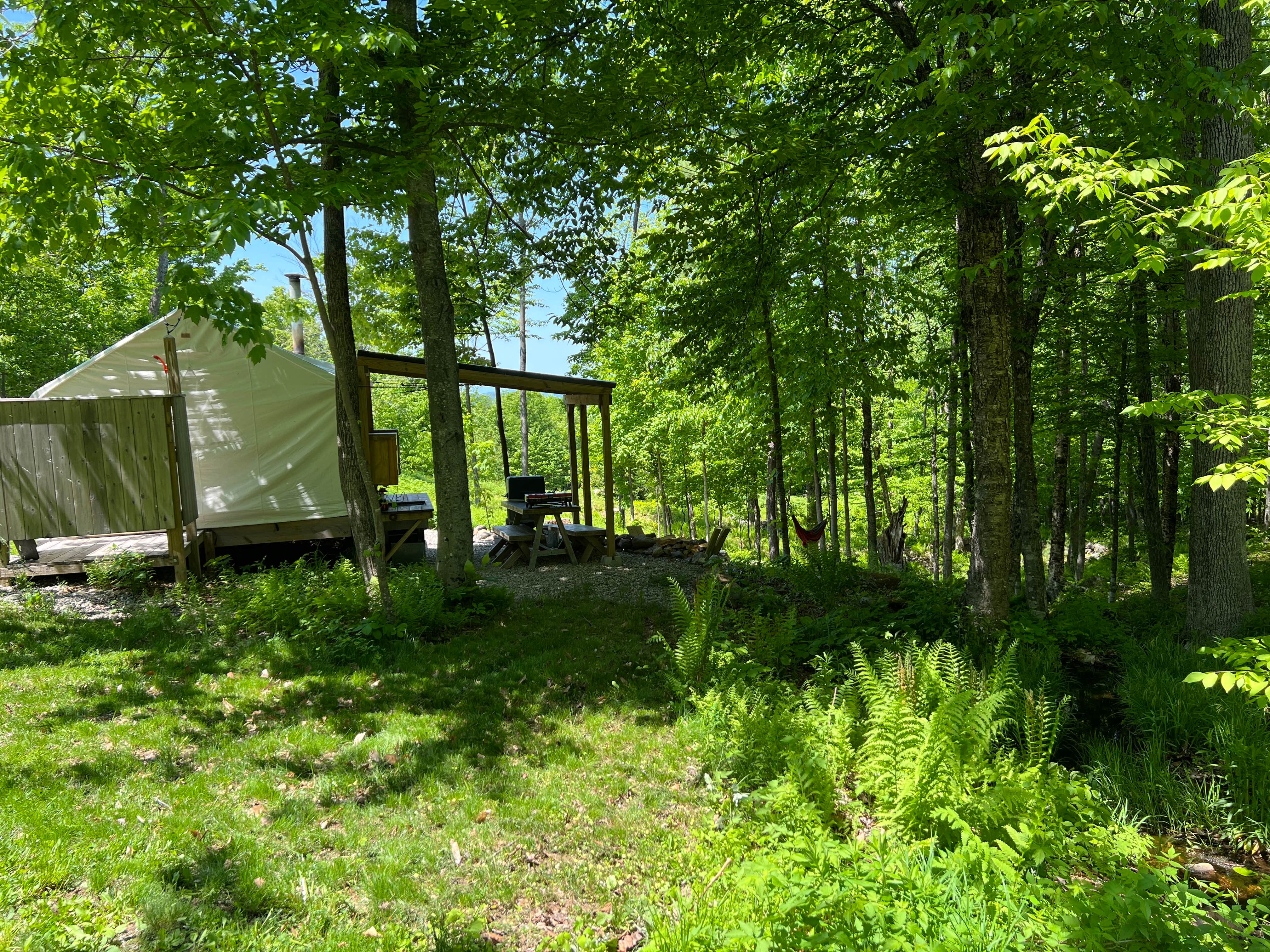 The Dyrt's photo at Tentrr Signature Site - Moose Trail Mountain Farm near Newfield, ME
