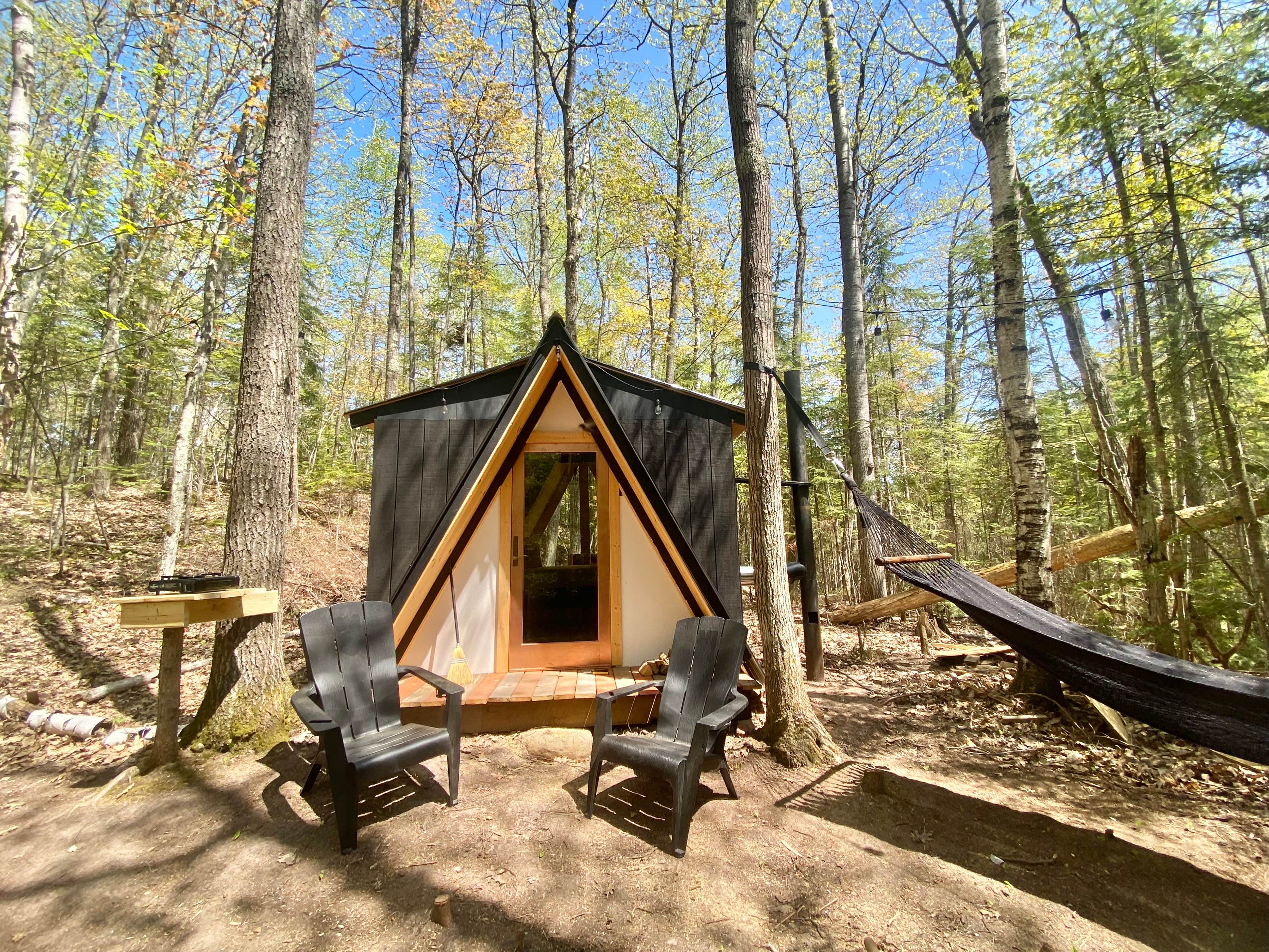 Camping near Mainland Unit — Apostle Islands National Lakeshore: Sailor Springs Glamping, Bayfield, Wisconsin