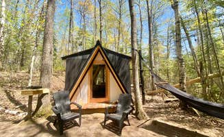 Abe C.'s photo of a cabin at Sailor Springs Glamping near Schroeder, MN