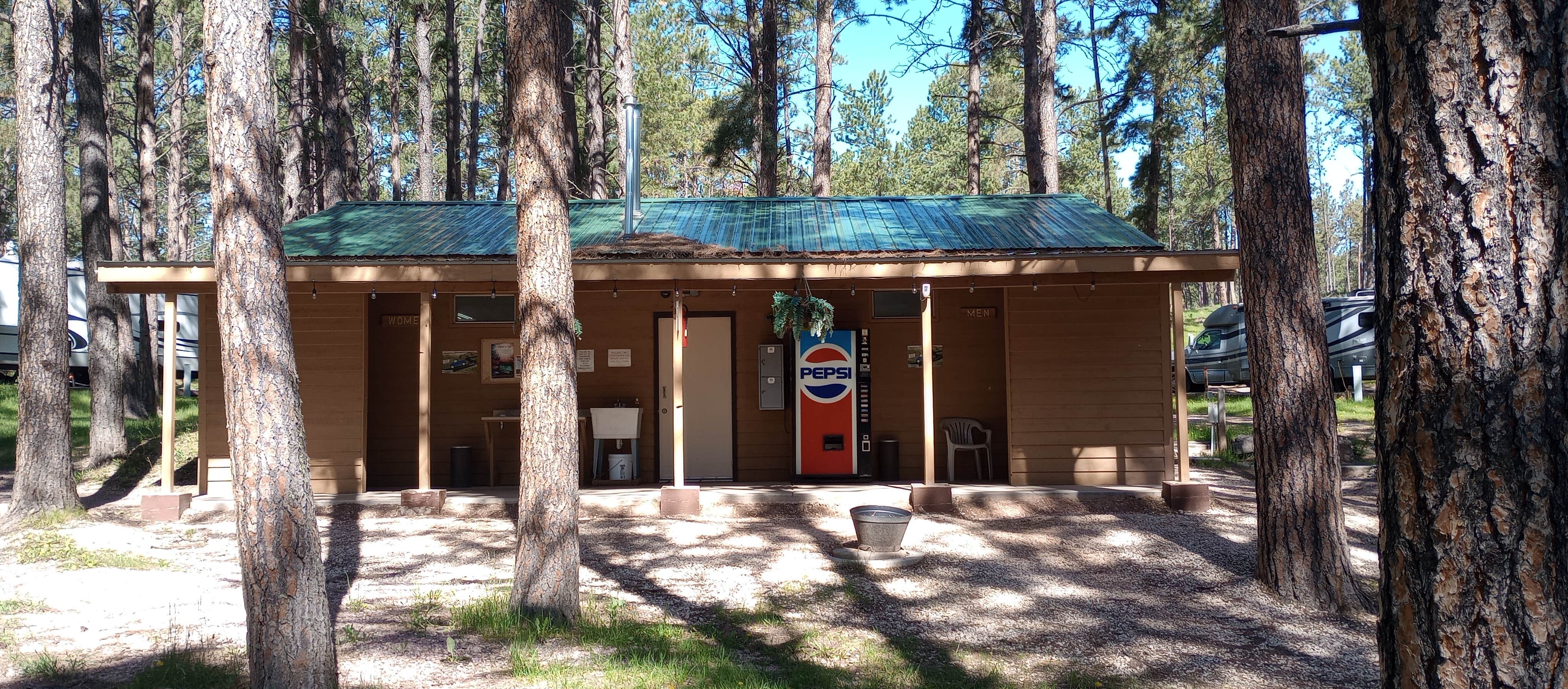 Paul B.'s photo of glamping accommodations at Big Pine Campground near Hot Springs, SD