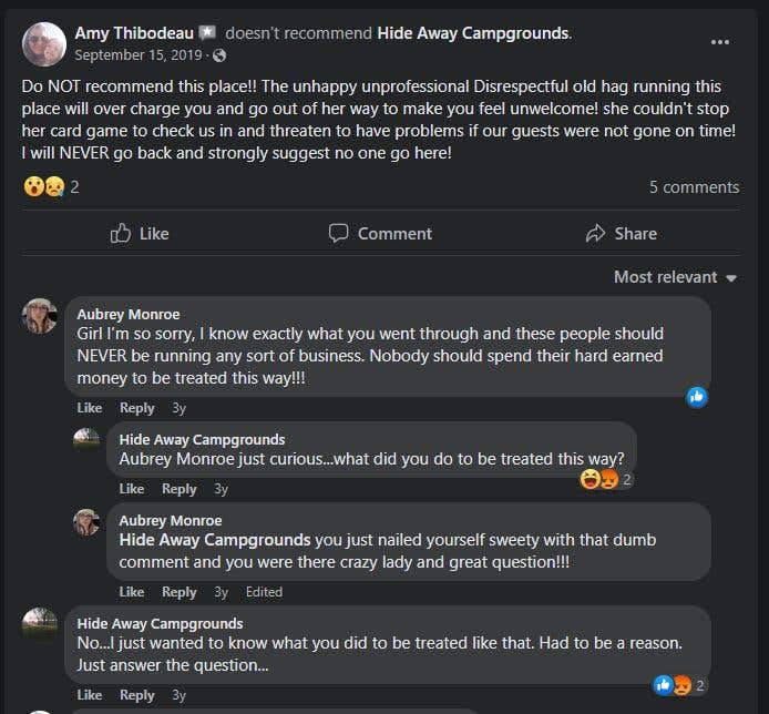 Camper-submitted photo at Hide Away Park Campground near Cohoctah, MI