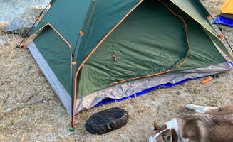 Miguel M.'s photo of camping with pets at Redinger Campground near Sierra National Forest
