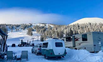 Laura M.'s photo of rv camping at Mt Bachelor Overnight RV Camping near Sisters, OR