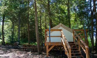 Camping near George W. Outerbridge AT Shelter: BMR Operations, LLC dba Blue Mountain Resort By: BM Resort Management, LLC its Authorized Agent, Danielsville, Pennsylvania