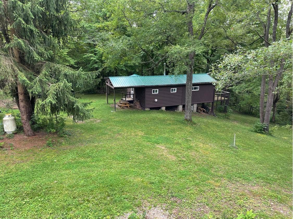 Gavin B.'s photo of a cabin at Creekside Cabin near Dresden, NY