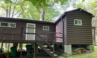 Camping near Keuka Lake State Park Campground: Creekside Cabin, Naples, New York
