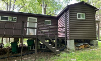 Camping near Bluff Point of View: Creekside Cabin, Naples, New York