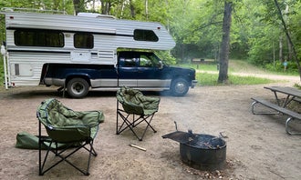 Camping near Saukinac Campground: Birch Lake, Melrose, Minnesota