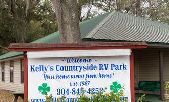 Camping near Charlton County Traders Hill Recreation Area and Campground: Kelly's Countryside RV Park, Hilliard, Florida