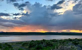 Ray & Terri F.'s photo of a dispersed camping area at Lake Abert US 395 South Pullout Dispersed Camping near Paisley, OR