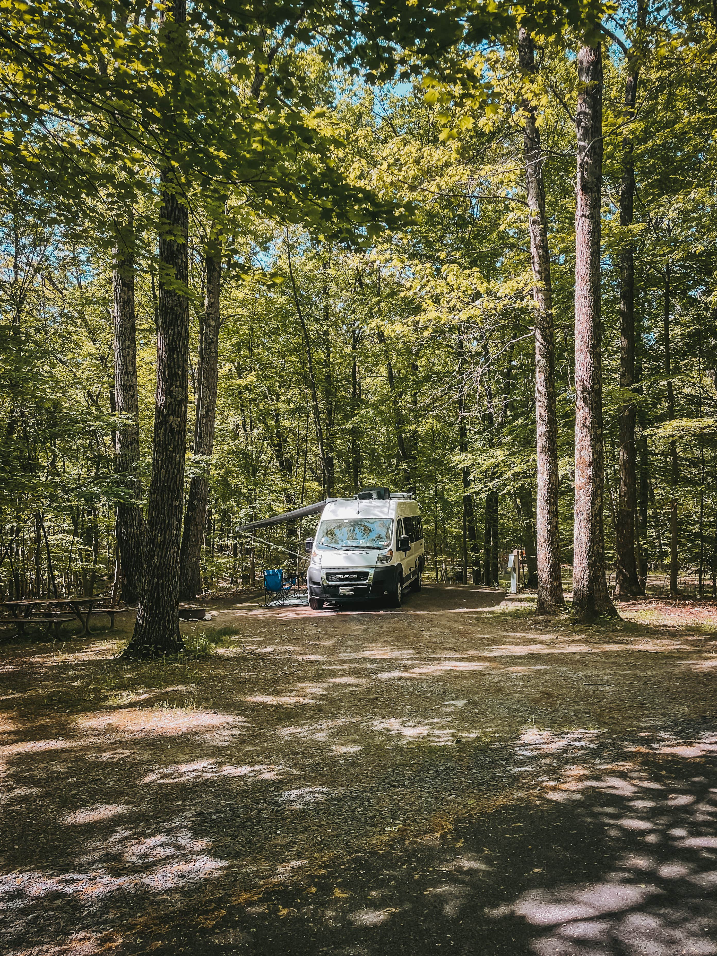 Valen K.'s photo of rv camping at Winding Hills Park near Glenham, NY
