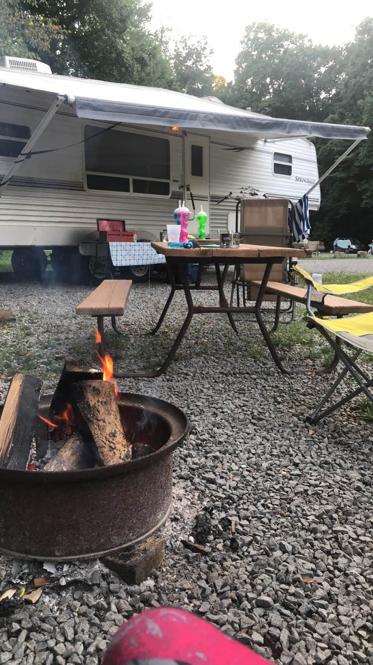 Ashley S.'s photo of rv camping at Jellystone Park at Kozy Rest near Slippery Rock, PA