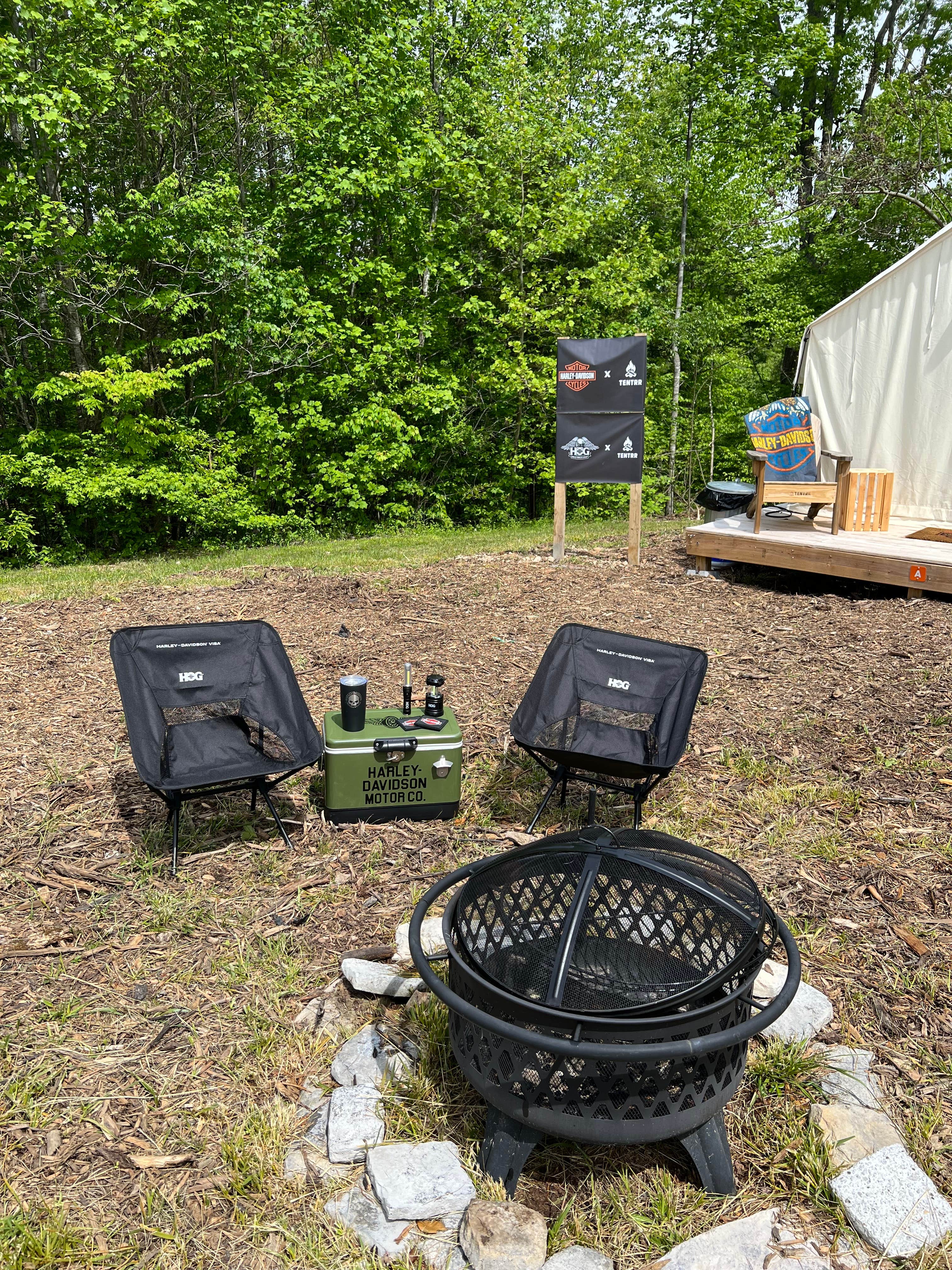 The Dyrt's photo at Tentrr Signature Site - Rooster at Defenders Retreat - Site A near South Carthage, TN