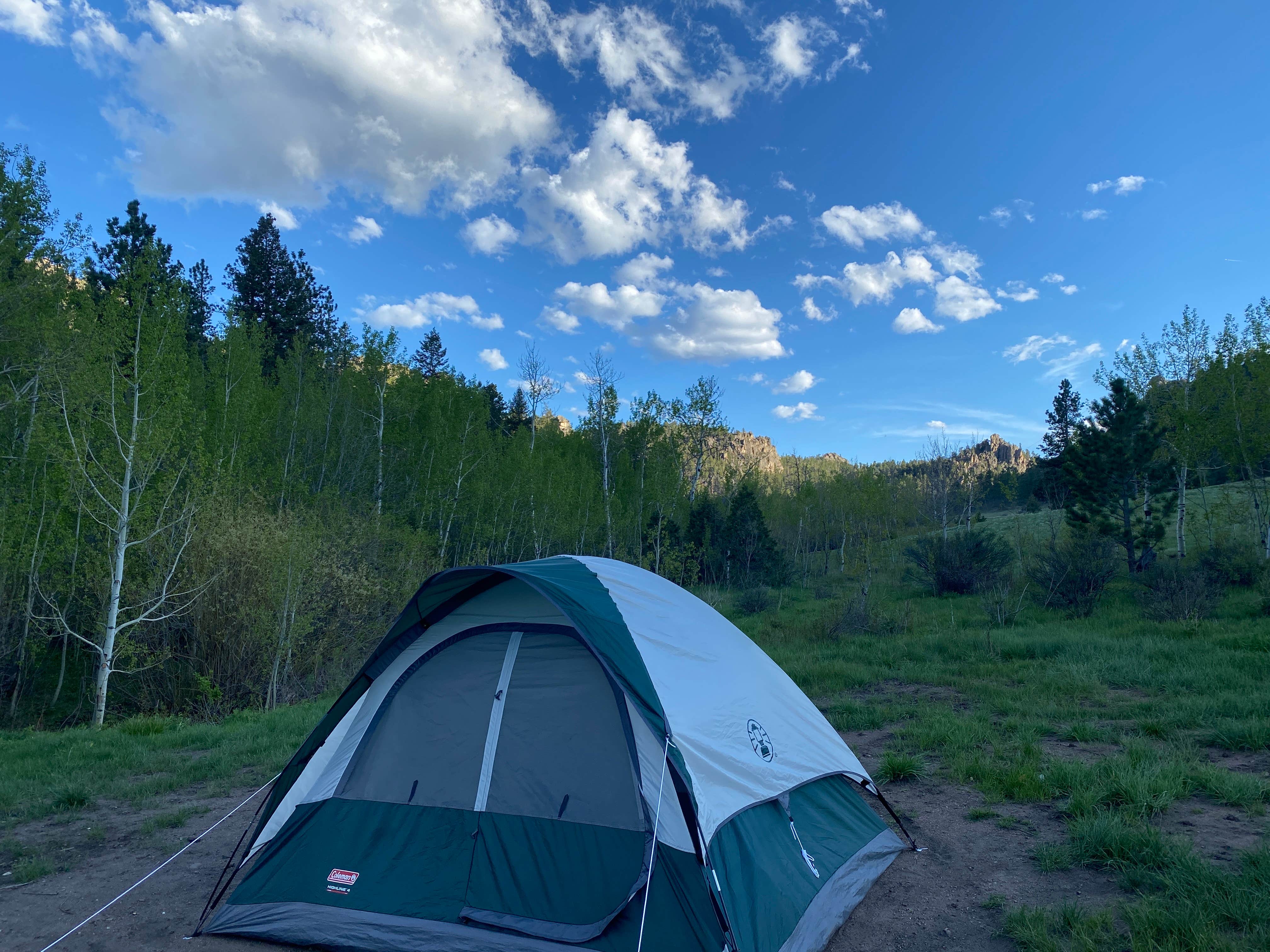 Aunya M.'s photo of a dispersed camping area at Arapaho and Roosevelt National Forest Dispersed Camping near Jelm, WY