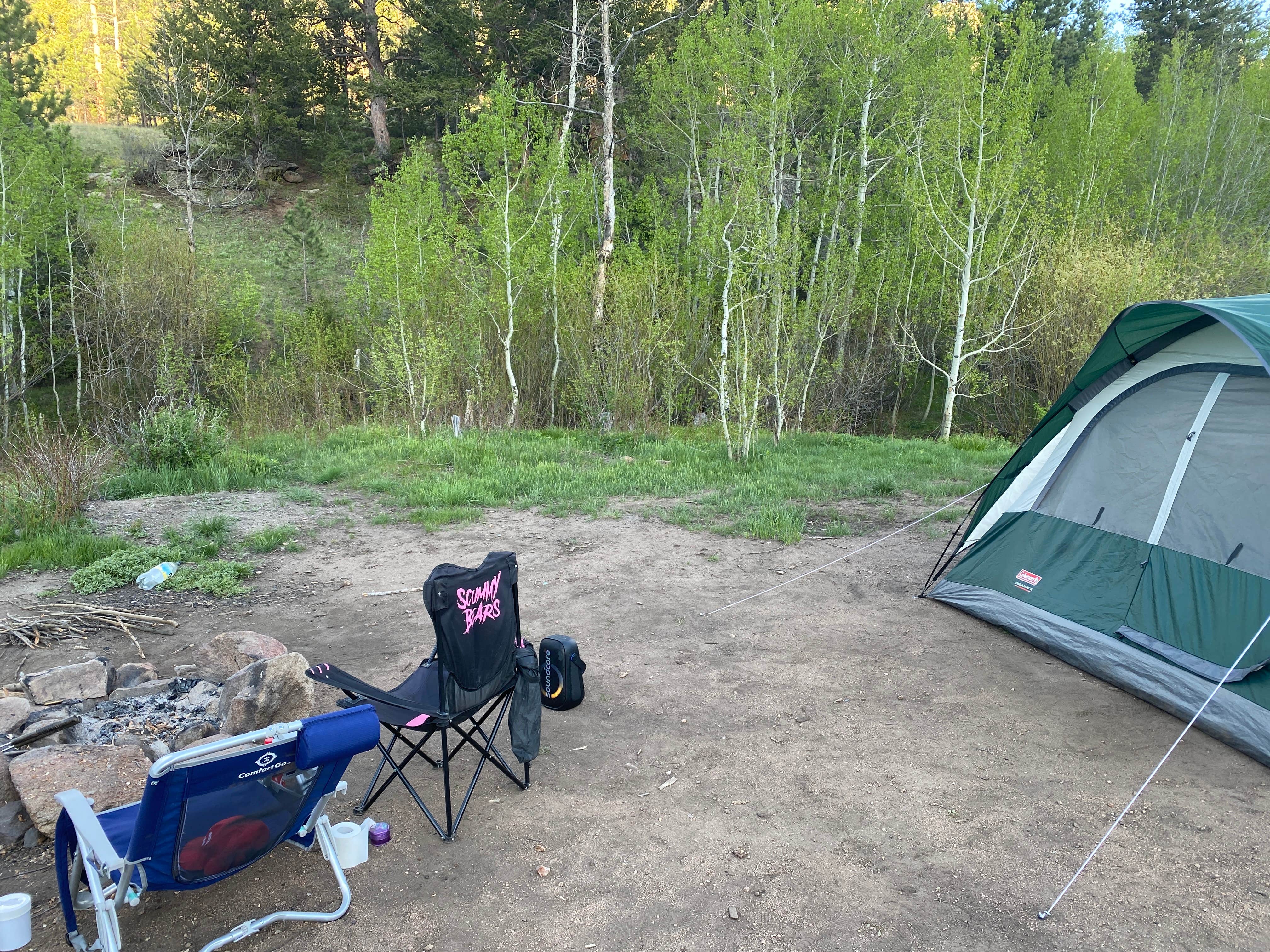 Camper-submitted photo at Arapaho and Roosevelt National Forest Dispersed Camping near Red Feather Lakes, CO