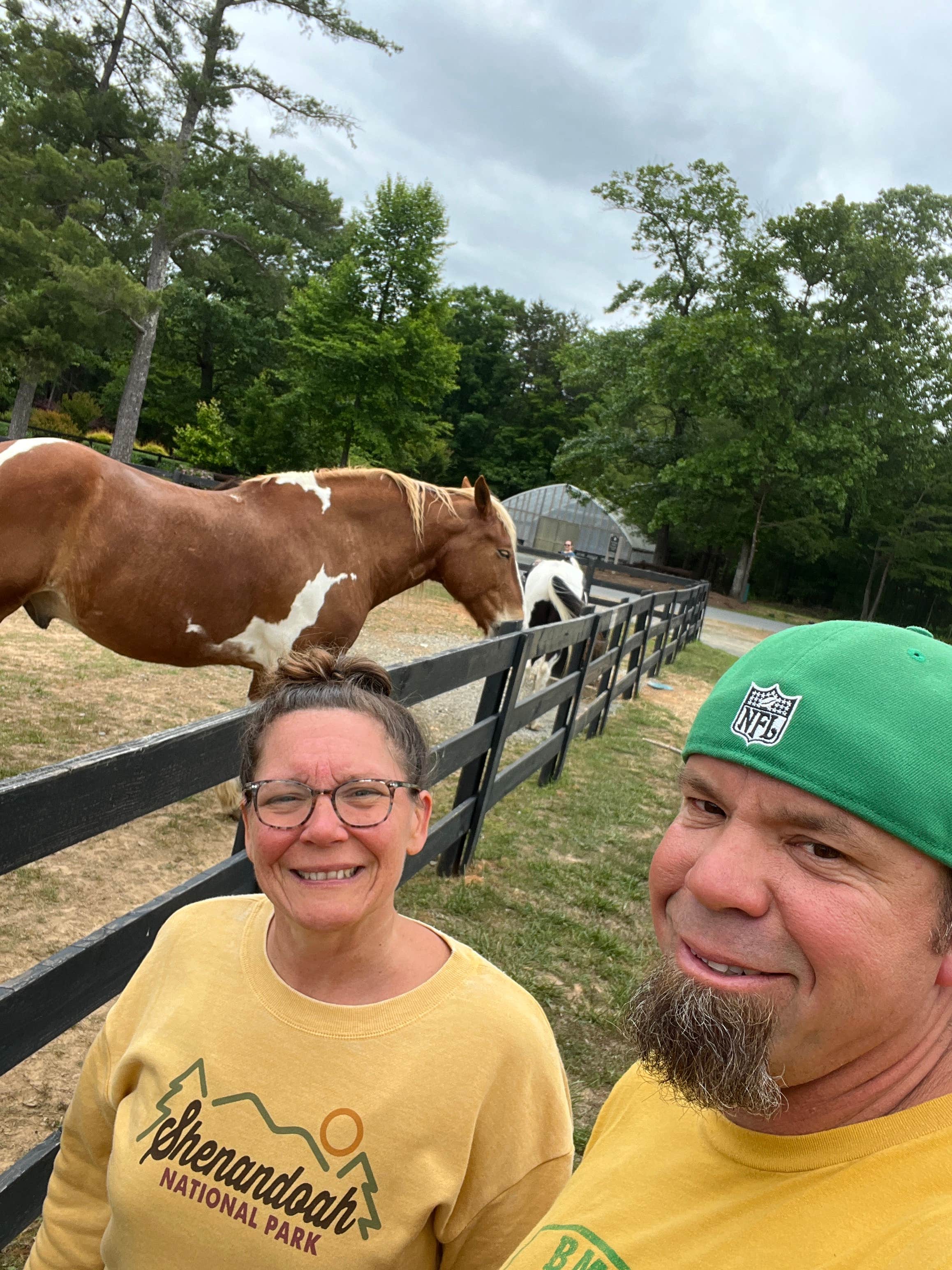 james H.'s photo of camping with a horse at Shenandoah Crossing, a Bluegreen Vacations Resort near Midlothian, VA