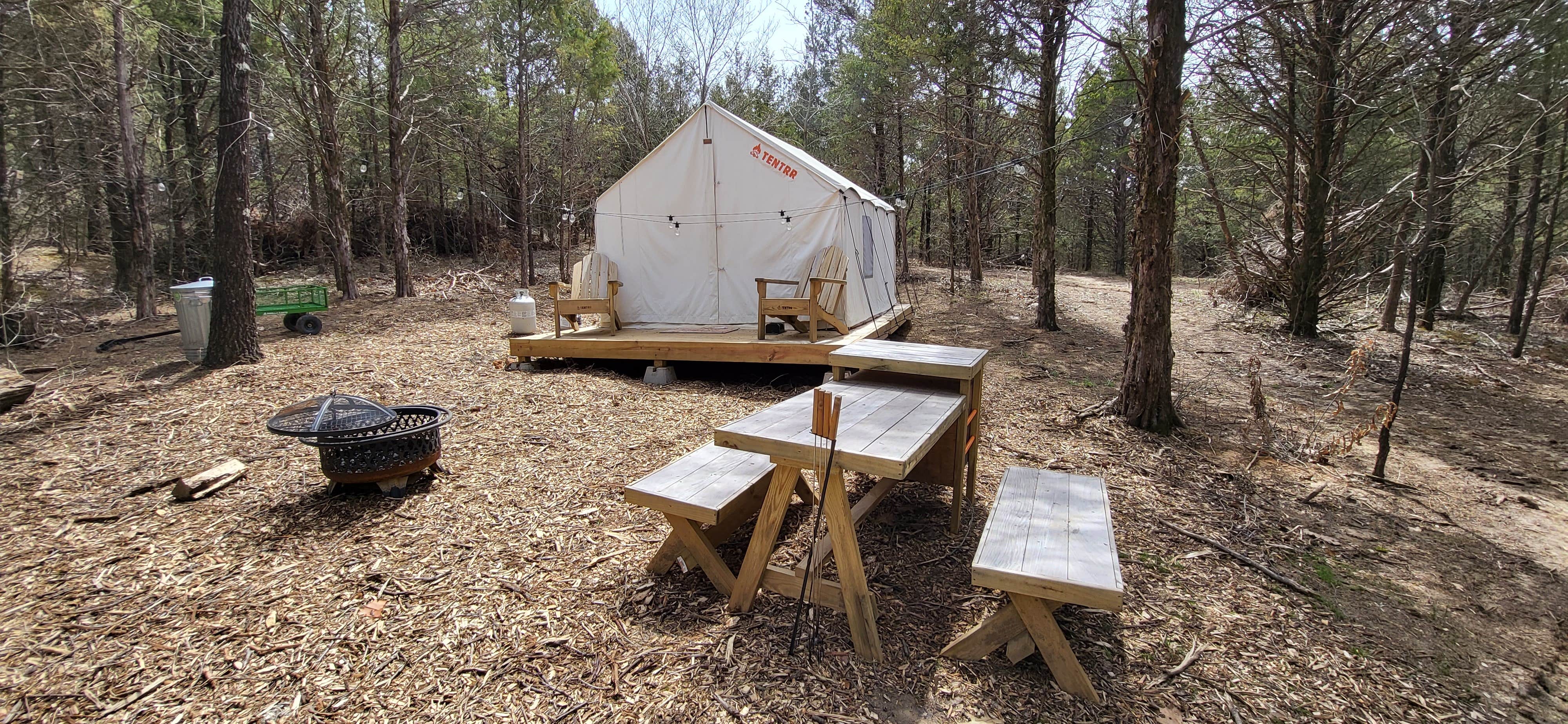 The Dyrt's photo at Tentrr Signature Site - Camp on 300 acres with Winery at Idle Acres near Normandy, MO