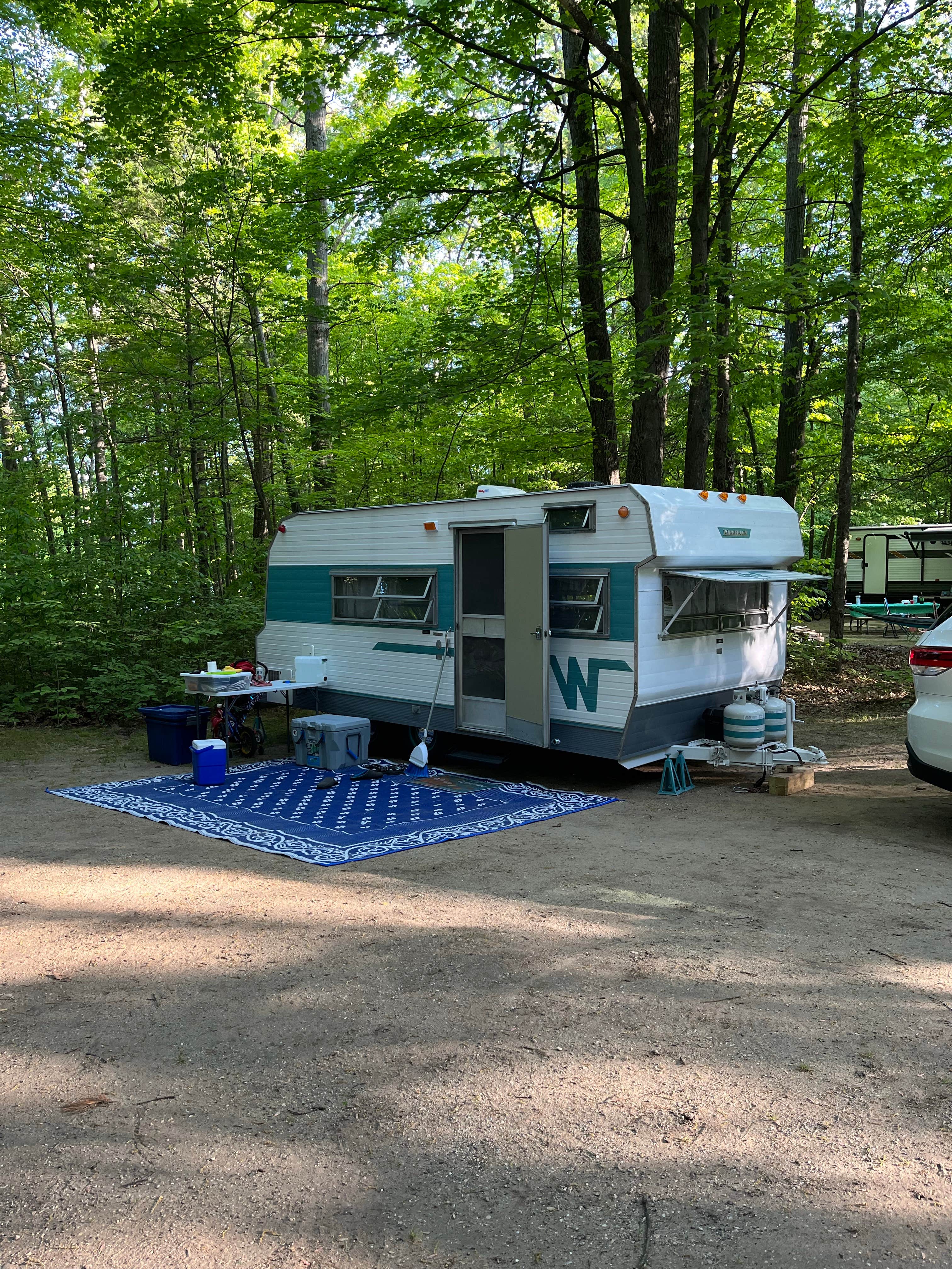 Sam W.'s photo of rv camping at Newaygo State Park Campground near Paris, MI